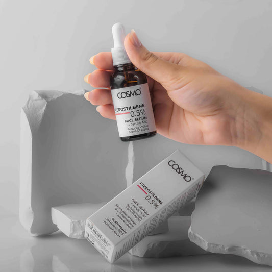 0.5% Pterostilbene + Ferulic Acid Face Serum