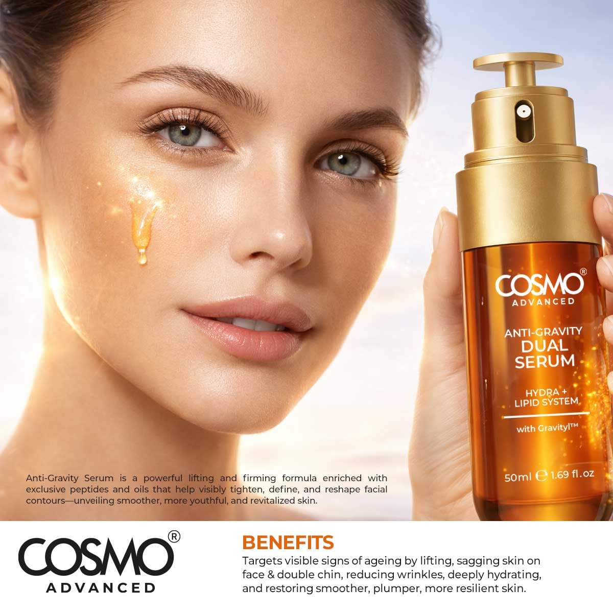 Anti-gravity Dual Serum – Hydra + Lipid System