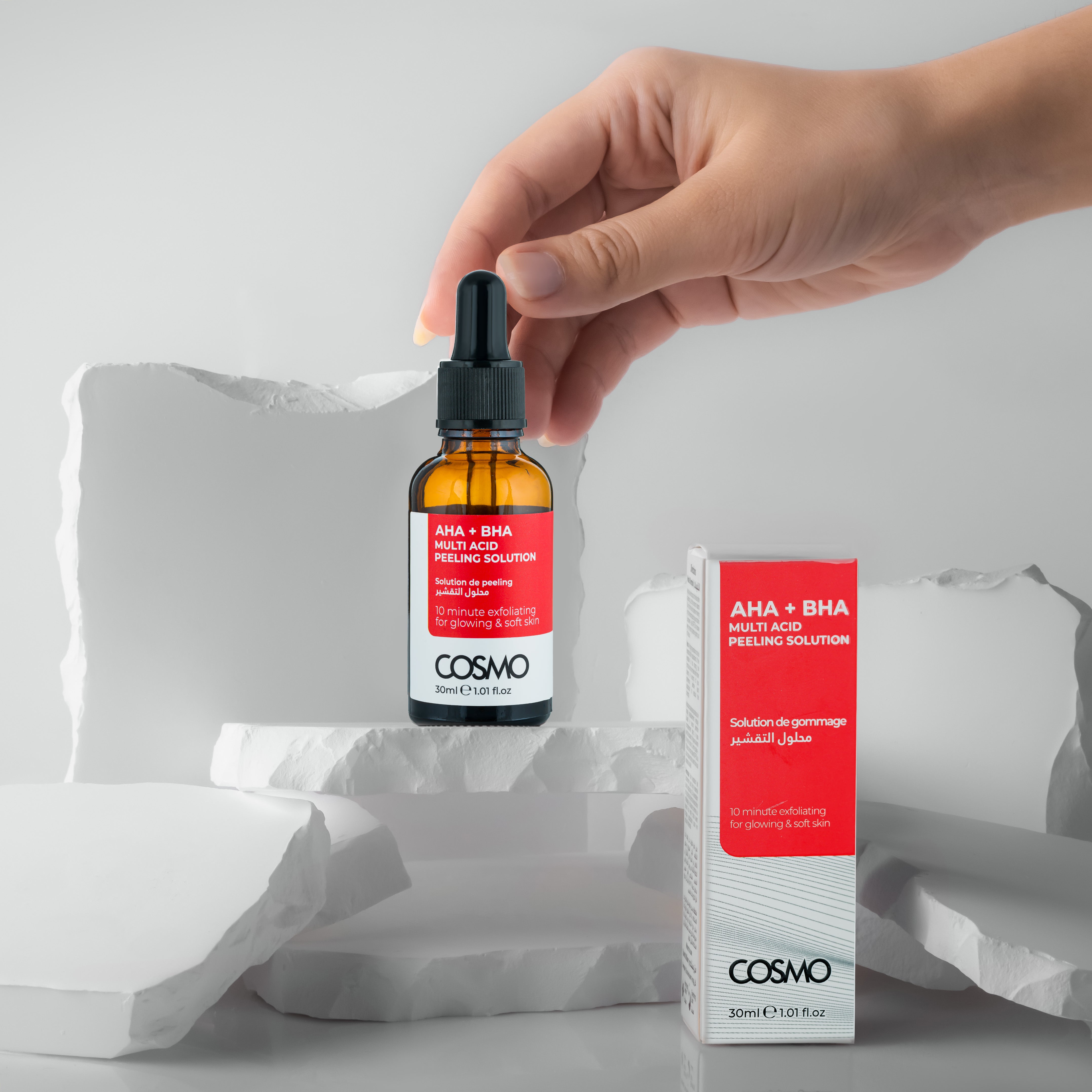 AHA+BHA Multi Acid Peeling Solution – Cosmo Advanced India