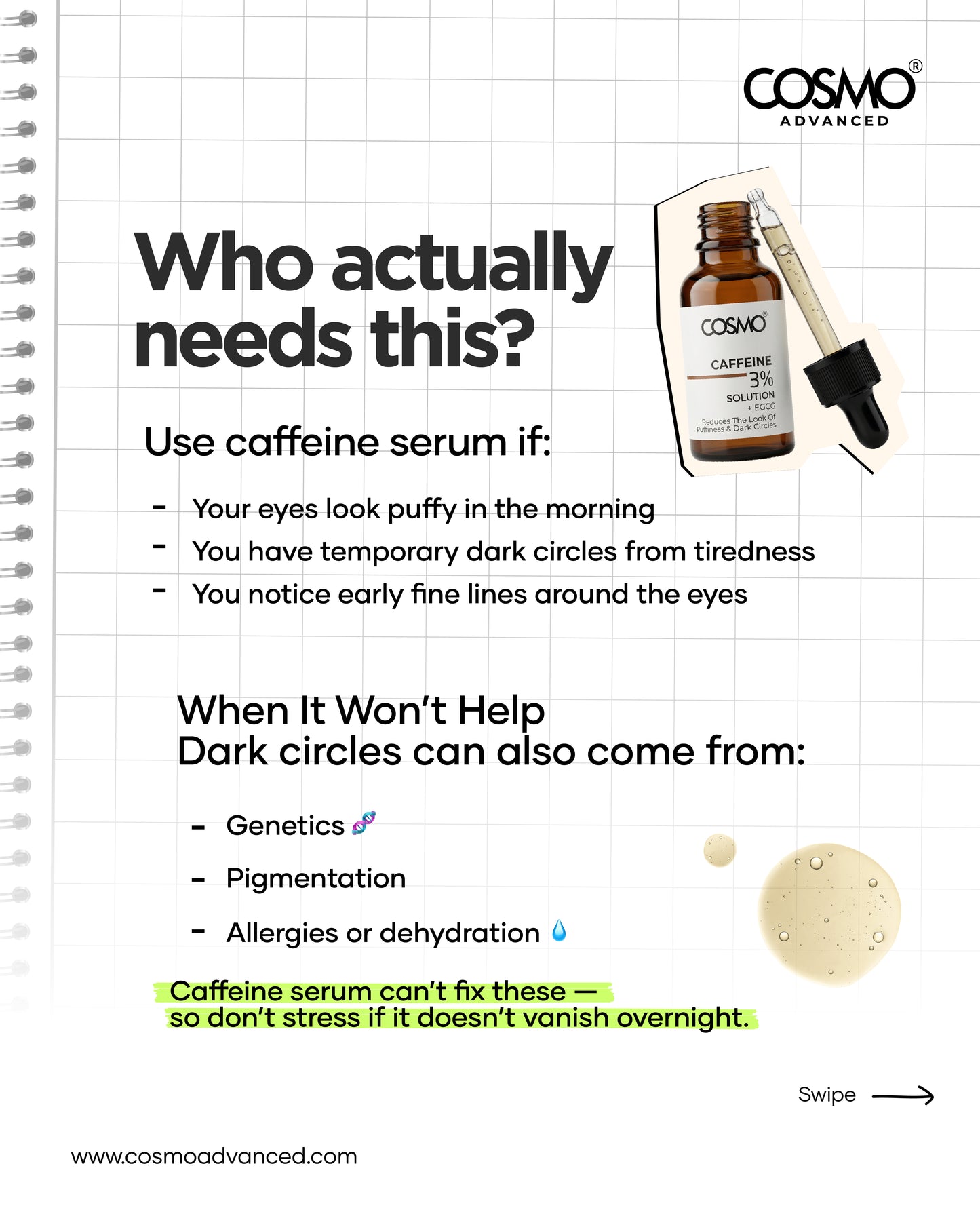 Caffeine Solution 3% + EGCG