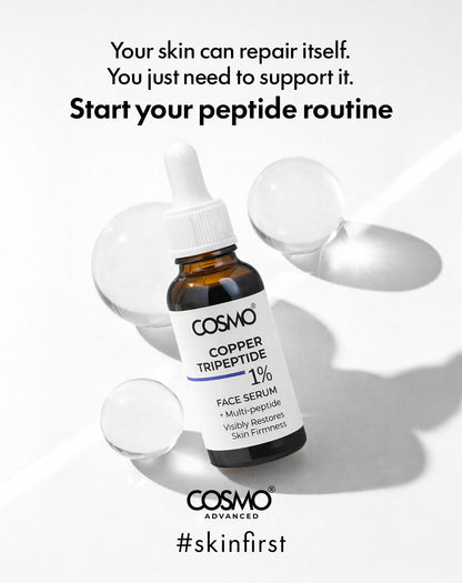 1% Copper Tripeptide + Multi-peptide Face Serum