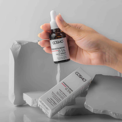 0.5% Pterostilbene + Ferulic Acid Face Serum